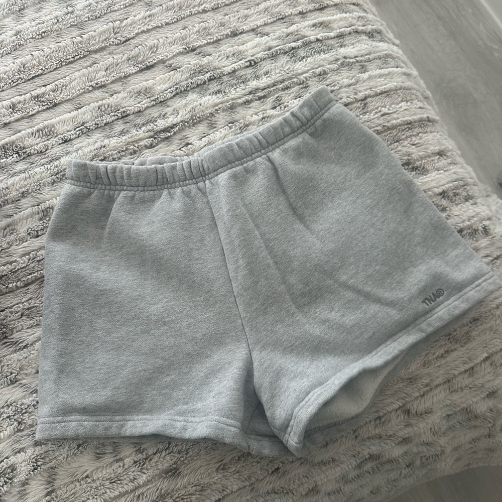 TNA Light Gray Casual Sweat Shorts